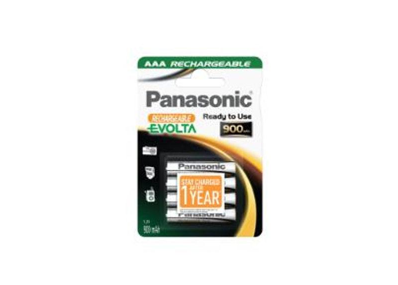 Panasonic Evolta HHR-4XXE - Batterie 4 x AAA