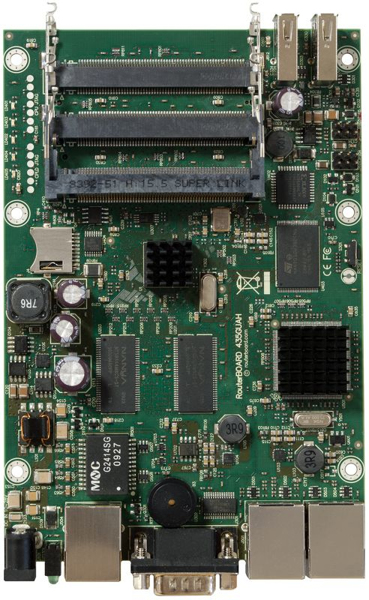 MikroTik RB435G - 64 MB - AR7161 - 680 MHz - (RB435G)
