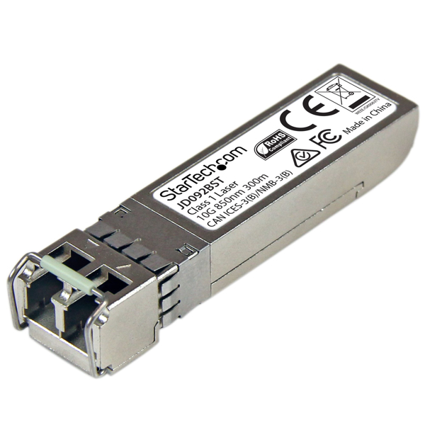 StarTech HPE JD092B SFP+ Transceiver 10GBASE-SR Fiber - JD092BST
