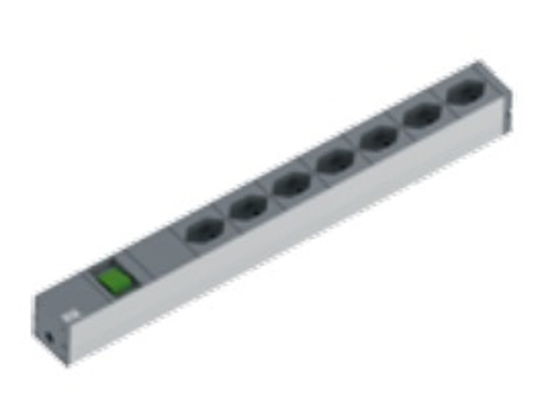 Bachmann 19" IT Basic - Basic - 7 prises AC - Type J - 3 m