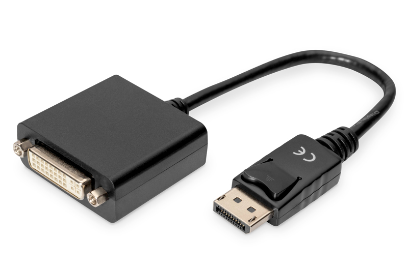 DIGITUS DisplayPort till DVI Adapterkabel 0,15m - AK-340409-001-S