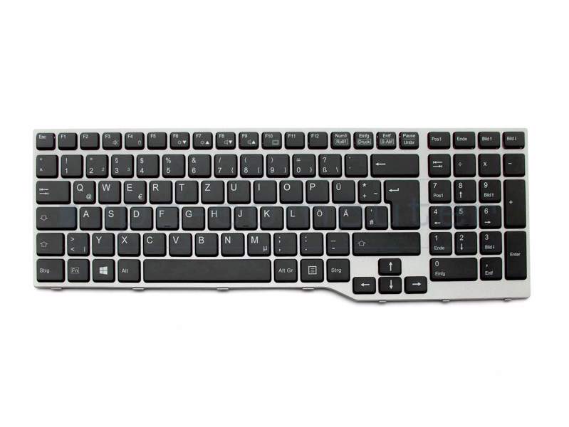 Fujitsu CP629338-04 German Keyboard Gray