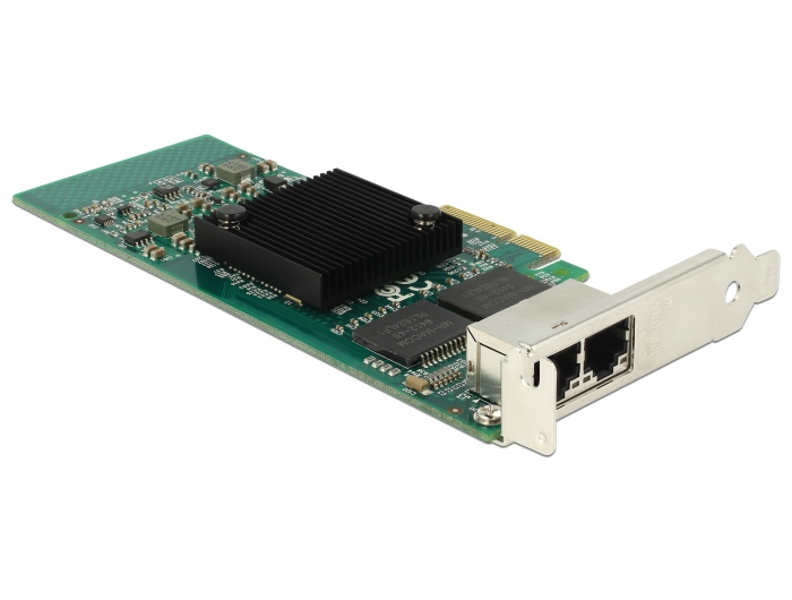 Delock PCIe card > 2 x Gigabit LAN - network adapter - 89945