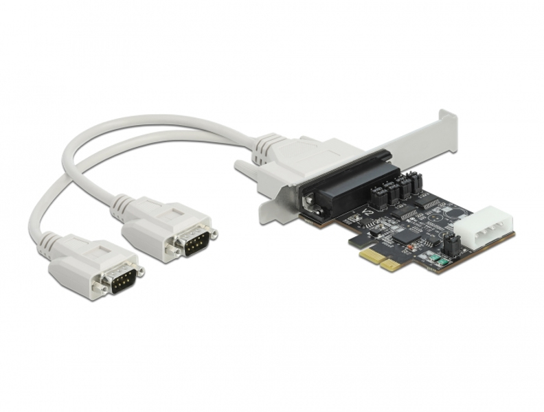 Carte PCIe Delock pour 2 x série RS-232