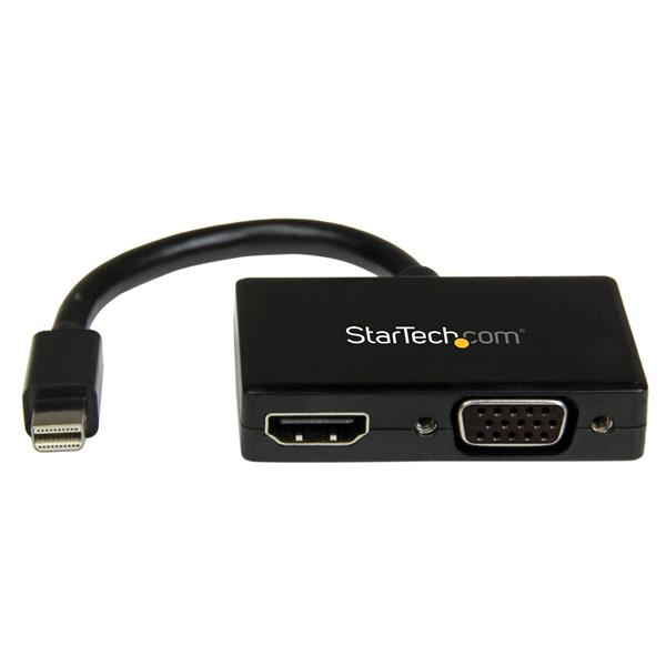 Adaptateur A/V de voyage StarTech Mini DisplayPort 2 en 1