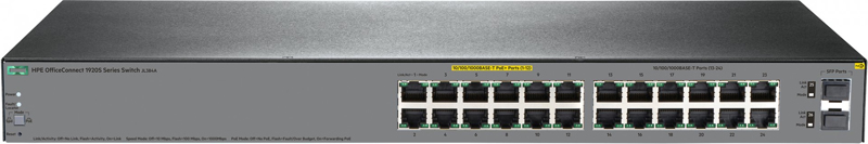 HPE OfficeConnect 1920S 24G 2SFP PPoE+ 185W - JL384A