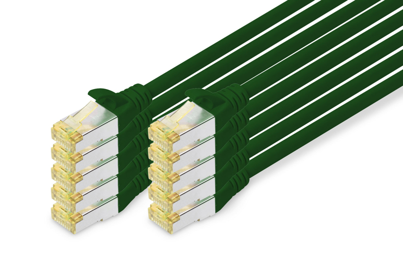 Câble DIGITUS CAT6A S-FTP 3 m, paquet de 10