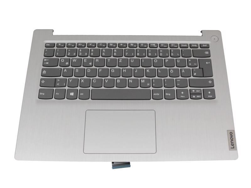 AM1JU000300 Tastatur inkl. Topcase DE (deutsch) grau/silber