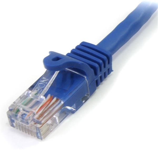 StarTech 45PAT1MBL Cat5e Cable 1m - 45PAT1MBL