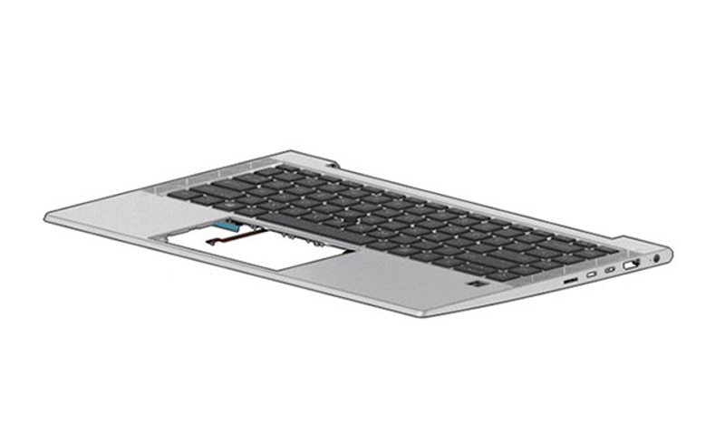 Housse de protection pour clavier d'ordinateur portable HP ZBook Firefly 14 G7 BL PS PRY