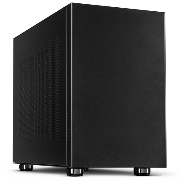 Inter-Tech IM-1 POCKET - Tower - PC - Black - ITX - micro ATX - 88881344