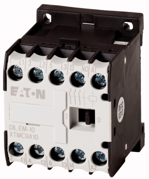 Contacteur de puissance EATON 051788 DILEM-10 3p+1NO 4kW 400V