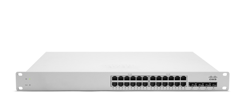 Cisco Meraki 24 Port Poe Cloud Managed Switch Ms220-24p
