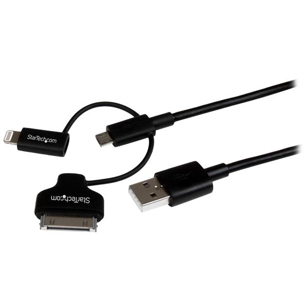 StarTech LTADUB1M Lightning 30-pin Micro USB Combo - LTADUB1MB