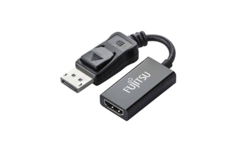 Fujitsu S26391-F6055-L212 - 0.15 m - DisplayPort 1.2 - HDMI 2.0 - Male - Female - 4096 x 2160 pixels
