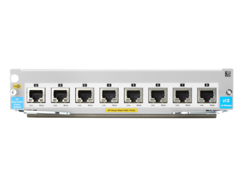 Module HPE Aruba 8p 1/2.5/5/XGT PoE+ v3 zl2