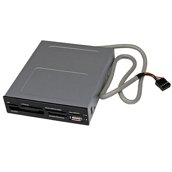 StarTech Internal USB 2.0 Card Reader 3.5in 22-in-1 - 35FCREADBK3