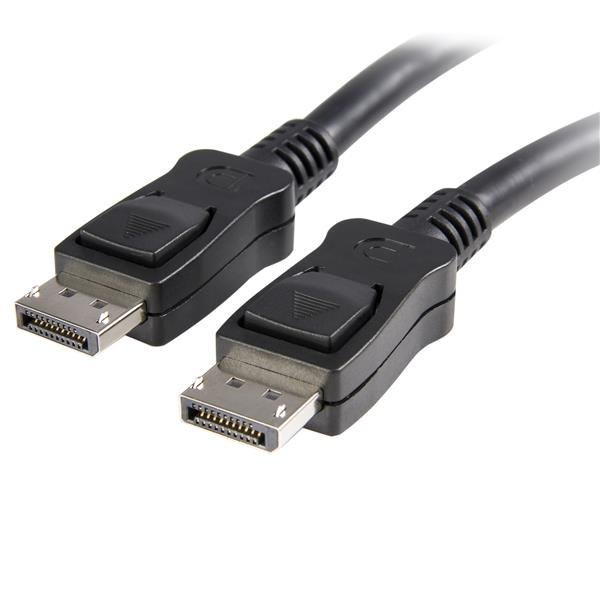 StarTech DISPLPORT10L DisplayPort 1.2 Cable with Latches 3m - DISPLPORT10L