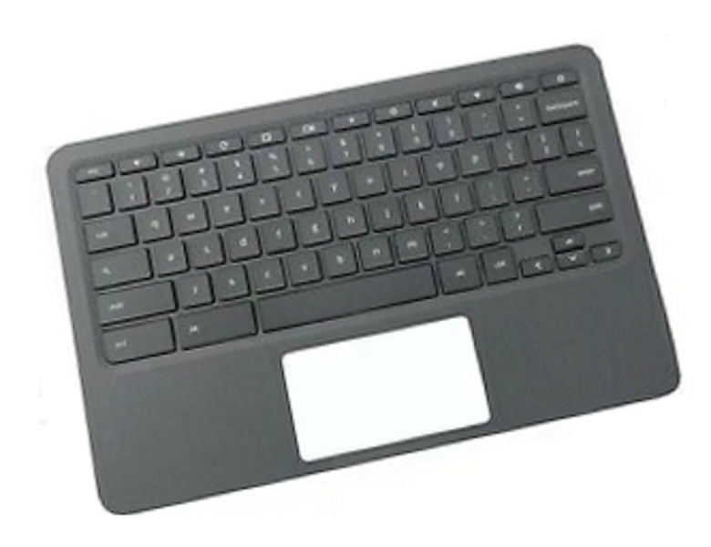 L92224-041 Boîtier inférieur et clavier allemand pour HP ChromeBook 11A G6