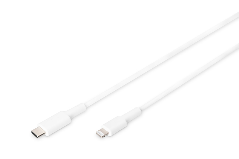 Câble DIGITUS Lightning vers USB-C 1 m