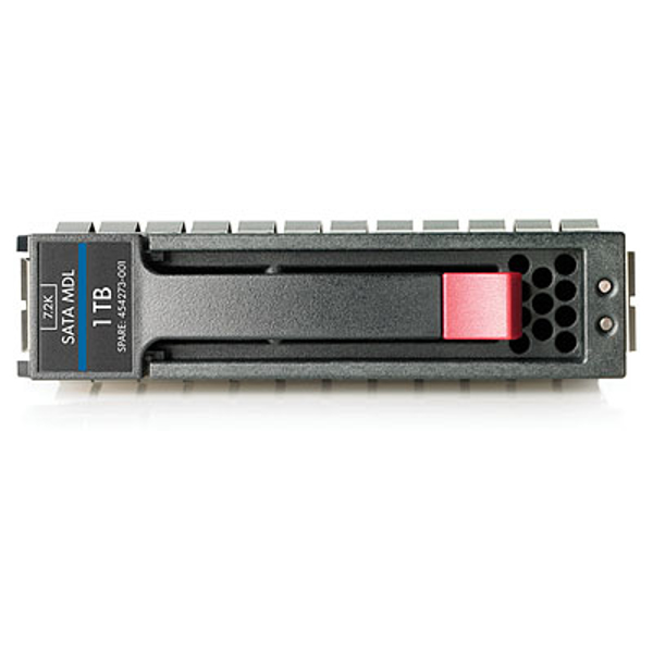 Disque dur HPE 1 To 3,5 pouces SATA 3G 7 200 tr/min échangeable à chaud milieu de gamme