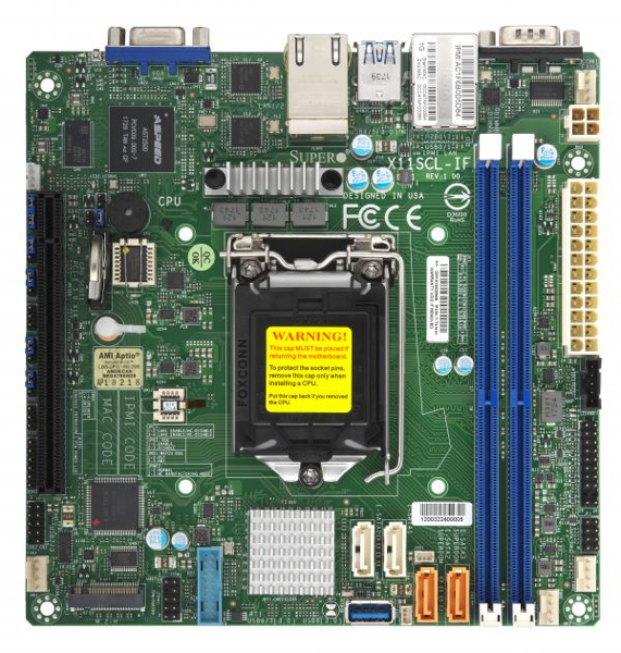 Supermicro X11SCL-IF Motherboard Mini-ITX