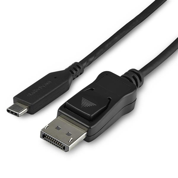 3.3ft/1m USB C to DisplayPort 1.4 Cable, 4K/5K/8K USB Type-C to DP 1.4 Alt Mode Video Adapter Converter, HBR3/HDR/DSC, 8K 60Hz DP 1.4 Monitor Cable for USB-C and Thunderbolt 3 - USB-C to DP 8K Cable (CDP2DP141MB) Ekstern videoadapter - CDP2DP141MB