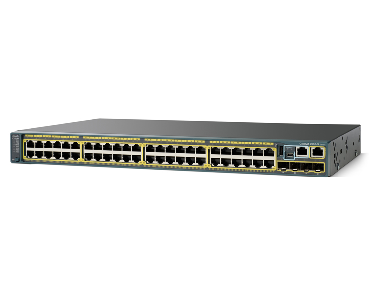 Cisco Catalyst 2960-S Managed L2 Gigabit PoE Switch