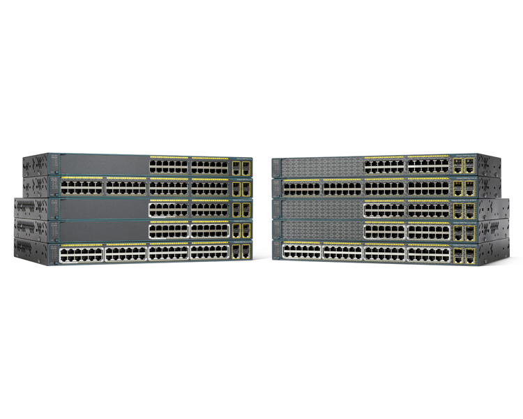 Catalyst 2960-Plus Switch 100MbE LAN Base 24x100M+2xC-SFP L2 managed WS-C2960+24TC-L - WS-C2960+24TC-L