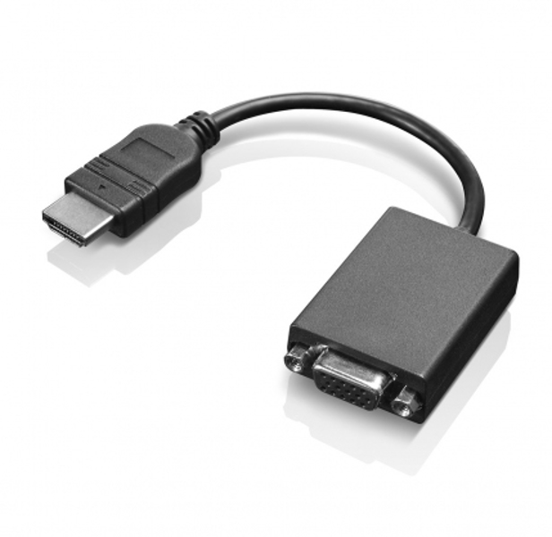 Videoadapter - HDMI / VGA - 19-pens HDMI (M) - HD-15 (V) - 20cm - for IdeaPad S300 - S400 - 0B47069