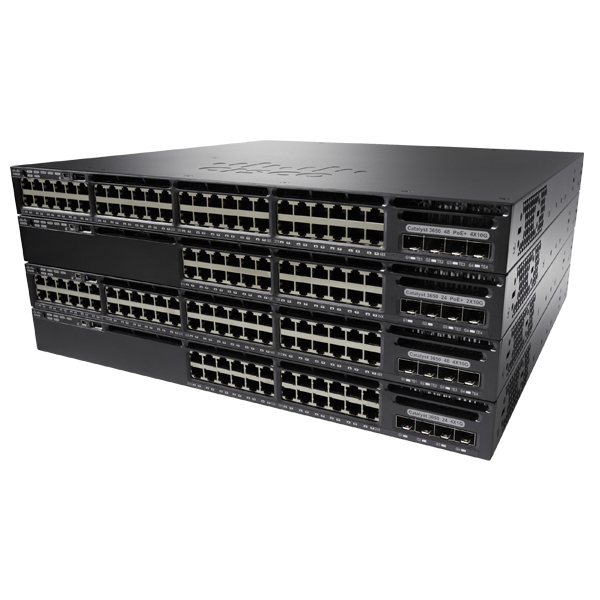 Services IP de liaison montante PoE 4x1G Catalyst 3650 48 ports