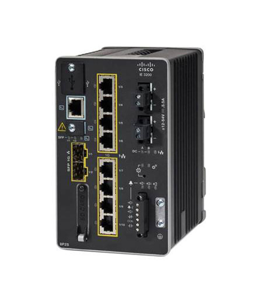Commutateur PoE Fast Ethernet L2 géré Cisco IE-3200-8P2S-E