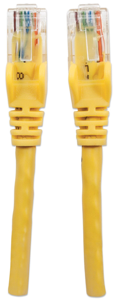 Câble de raccordement réseau, Cat6, 3 m, jaune, CCA, U/UTP
