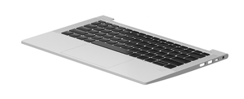 Capot supérieur pour automate HP avec clavier de commande noir et gris