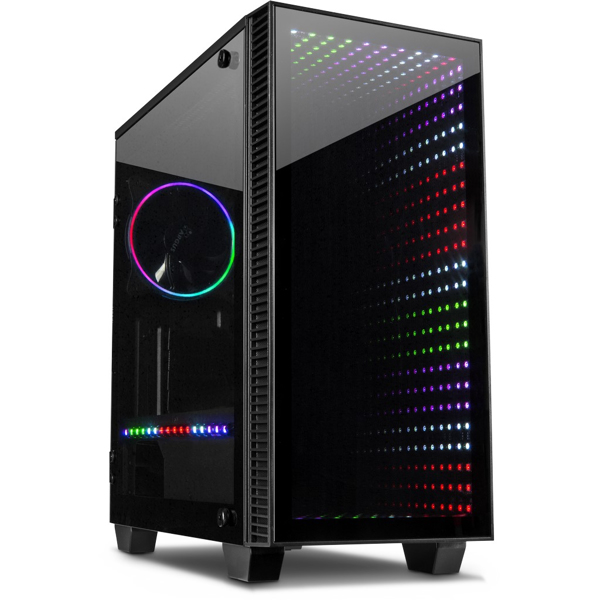 Inter-Tech X-608 - Cadre RGB adressable effet infini