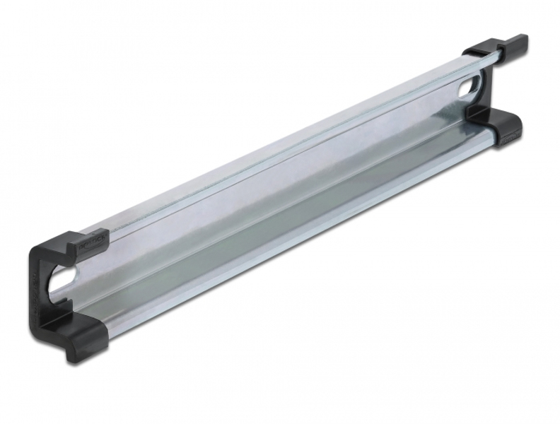 Delock 66195 - Rail DIN 35 x 15 mm (25 cm) Acier surperforé
