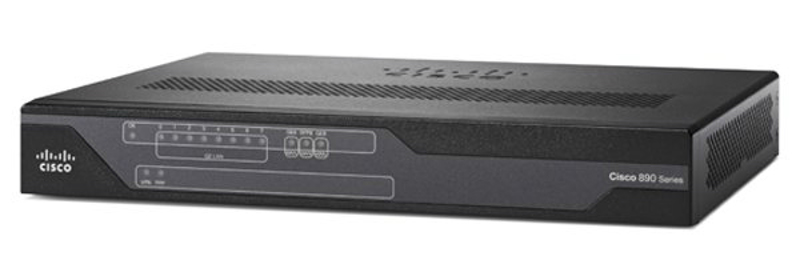 C891F-K9 Router - ISDN/Mdm - 8-Port-Switch - GigE