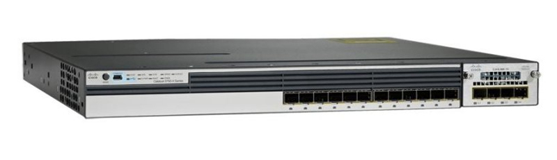 Cisco Catalyst WS-C3750X-12S-E Managed L3 Nätverksswitch
