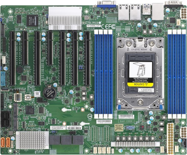 Supermicro H12SSL-CT - Motherboard - ATX - Socket SP3 MBD-H12SSL-CT-O - Motherboard - ATX