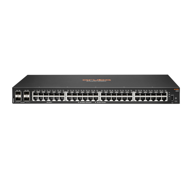 Commutateur HPE Aruba 6000 48G 4SFP L3 géré R8N86A