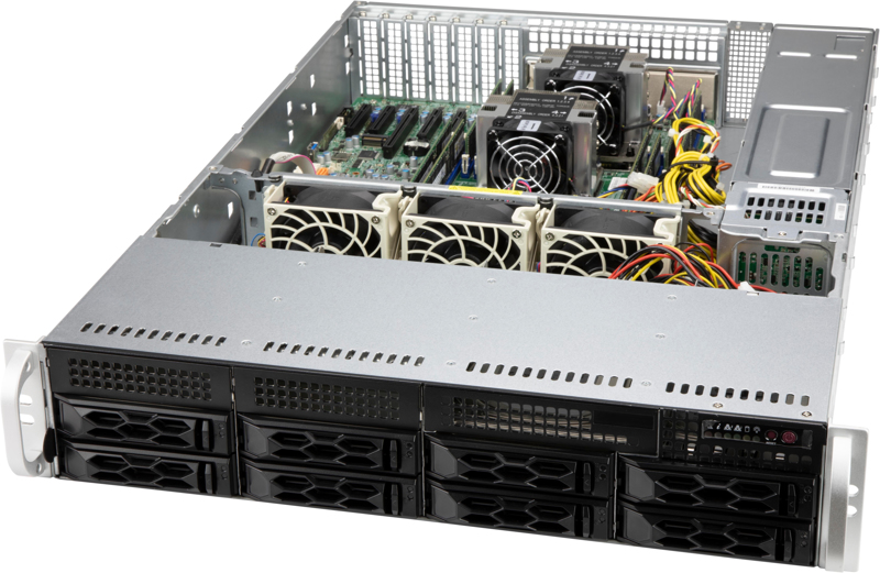 SuperMicro SCLA25TQC R609LP - 2U Extended ATX - CSE-LA25TQC-R609LP