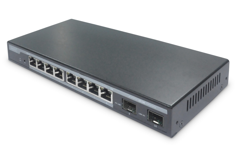 DIGITUS DN-95344 L2 SFP PoE 8 ports
