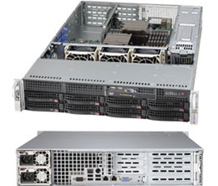 Supermicro SuperChassis 825TQC-R1K03WB - Rack
