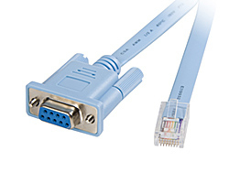 CAB-CONSOLE-RJ45=NEW (Console Cable 6ft with RJ45 and DB9F ) - CAB-CONSOLE-RJ45=