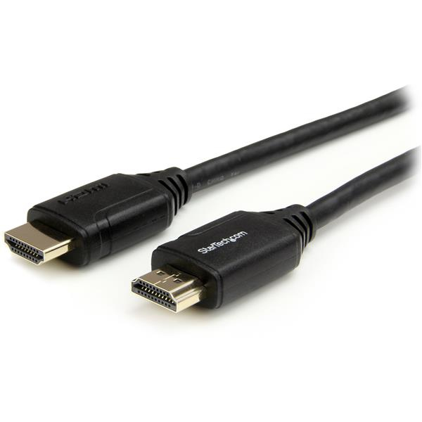 StarTech Premium High Speed ​​HDMI Cable with Ethernet - 4K 60Hz - HDMI 2.0 - 1m - HDMI with Ethernet cable - HDMI (M) to HDMI (M) - 1 m - Black - HDMM1MP