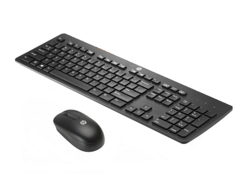 HP WL Slim-tastatur (WIN 8-utgave) med mus FRA - 803184-051