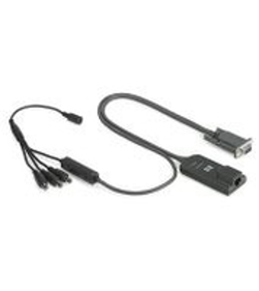 HPE 373035-B21 - 9-pin DB-9 RS-232 - RJ-45 - Black - 373035-B21