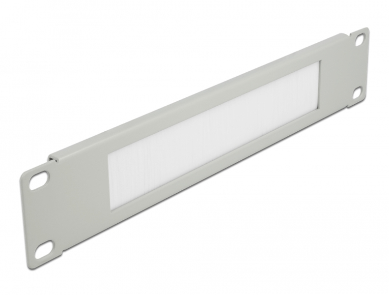 Delock Cable Management Panel med borste - 66531
