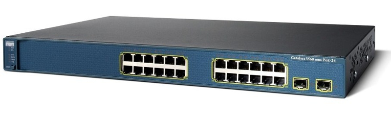 WS-C3560E-24TD-E Cisco Catalyst Managed Switch - WS-C3560E-24TD-E