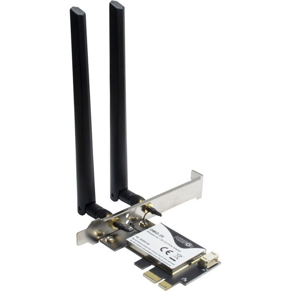 Inter-Tech DMG-35 3000 Mbit/s WLAN / BT 5.0